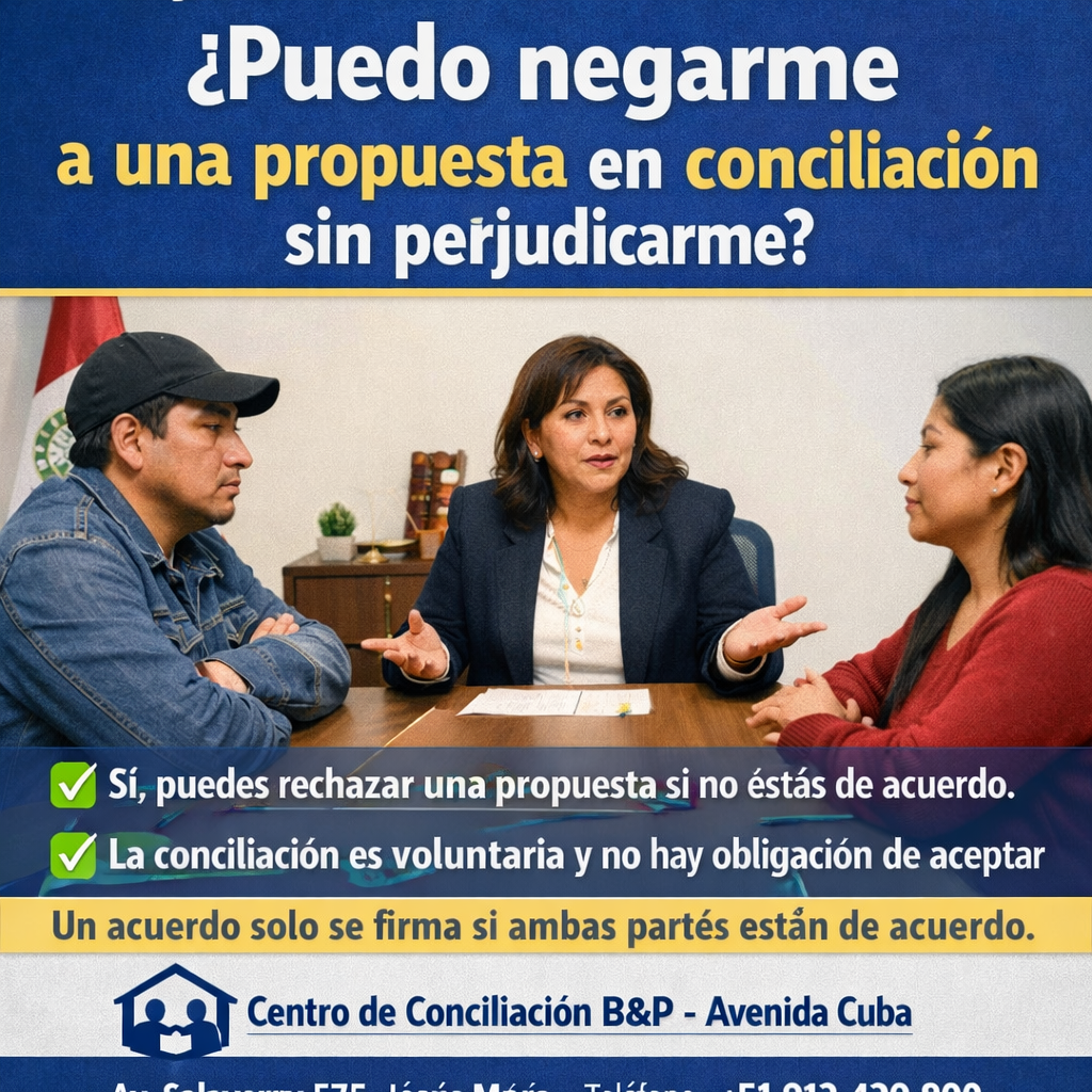 Centro de conciliación en Lima