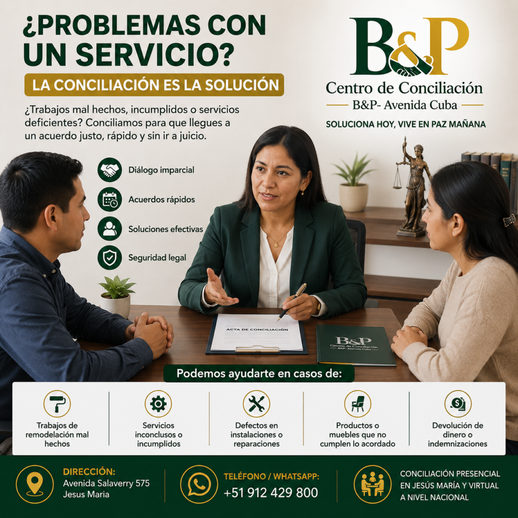 Conciliación efectiva para resolver disputas