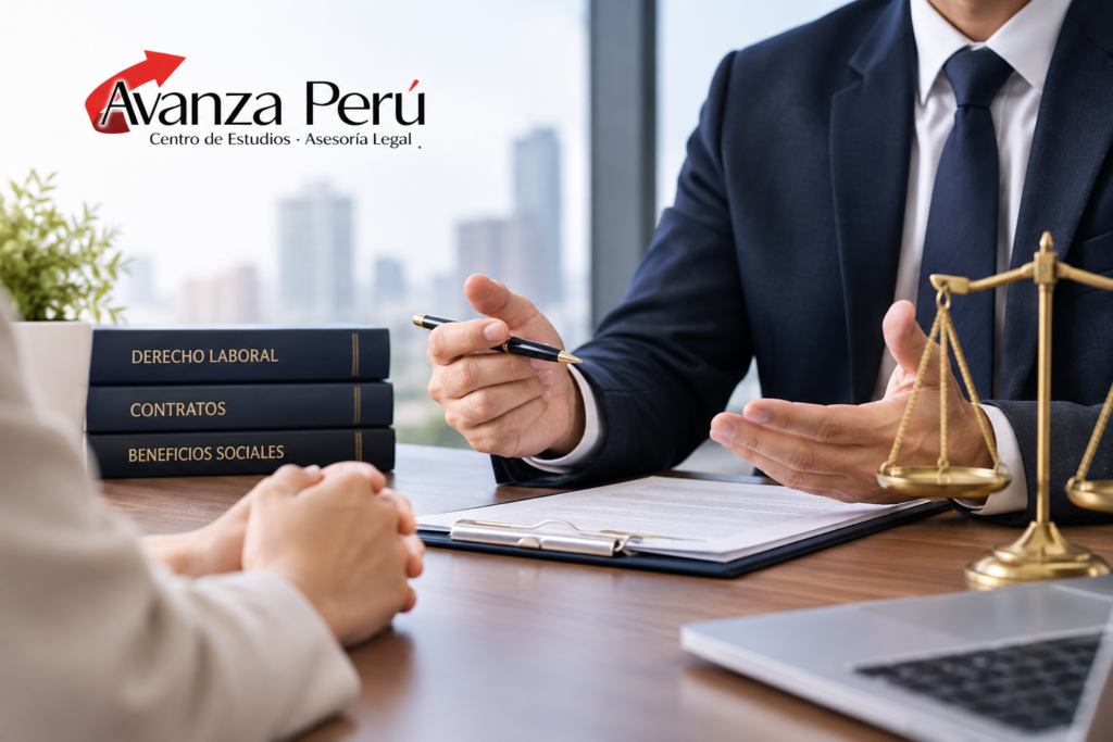 Consulta laboral profesional en Avanza Perú Jesus Maria Lima